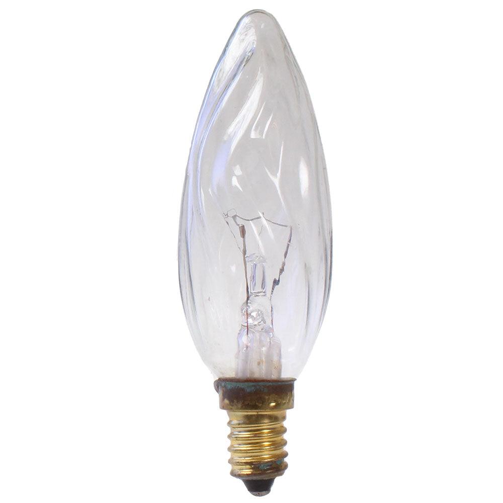 British Electric Lamps - FL-CP-CNDLF40SESC-2PK BEL - British Electric Lamps 1399 142X42 40W BC FLAMBEelle E14 240V Candles Lamps