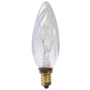 British Electric Lamps - FL-CP-CNDLF40SESC-2PK BEL - British Electric Lamps 1399 142X42 40W BC FLAMBEelle E14 240V Candles Lamps