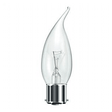 British Electric Lamps - FL-CP-CV25BC/C110 BEL - British Electric Lamps 795 35mm 240V 25W BC Bent Tipped Clear Candles Lamps