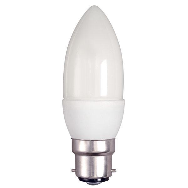 British Electric Lamps - FL-CP-EC9ES82/08 BEL - British Electric Lamps Bell candle 240v 9W E27 Edison Screwed Cap