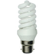 British Electric Lamps - FL-CP-EH15BC82/10QS BEL - British Electric Lamps Bell 15W BC B22d Bayonet Cap T2 SPIRAL 2700K QUICK START