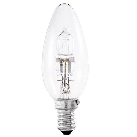 British Electric Lamps - FL-CP-HCND18SESC BEL - British Electric Lamps Halogen Candles Candle 240V 18W SES Part Number = 5192