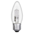 British Electric Lamps - FL-CP-HCND28ESC BEL - British Electric Lamps Halogen Candle 240V 28W ES E27 Edison Screwed Cap Clear