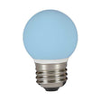 British Electric Lamps - FL-CP-LRND45ESB BEL - British Electric Lamps Coloured LED R45 LED 45mm Round 1W E27 Blue BEL Part Number = 5085