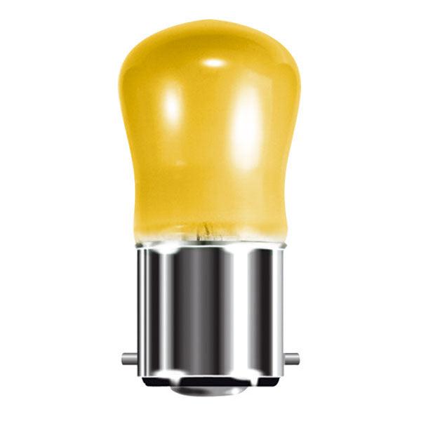 British Electric Lamps - FL-CP-PYG15BCA BEL - British Electric Lamps BELL Pygmy Pygmy 240V 15W B22d Amber BEL Part Number = 2540