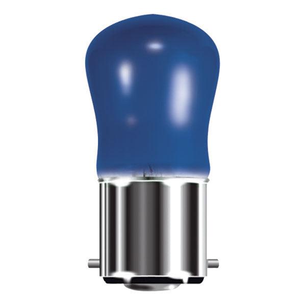 British Electric Lamps - FL-CP-PYG15BCB BEL - British Electric Lamps BELL Pygmy Pygmy 240V 15W B22d Blue BEL Part Number = 2550