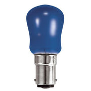 British Electric Lamps - FL-CP-PYG15SBCB BEL - British Electric Lamps Pygmy 240V 15W SBC B15d Small Bayonet Cap Blue