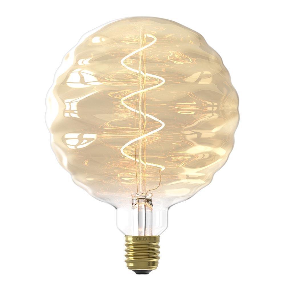 Calex - FL-CP-426022 CLX - Calex Calex LED Bilbao Large Globe Lamp 150mm Gold 4W E27 2100K Dimmable MPN = 426022