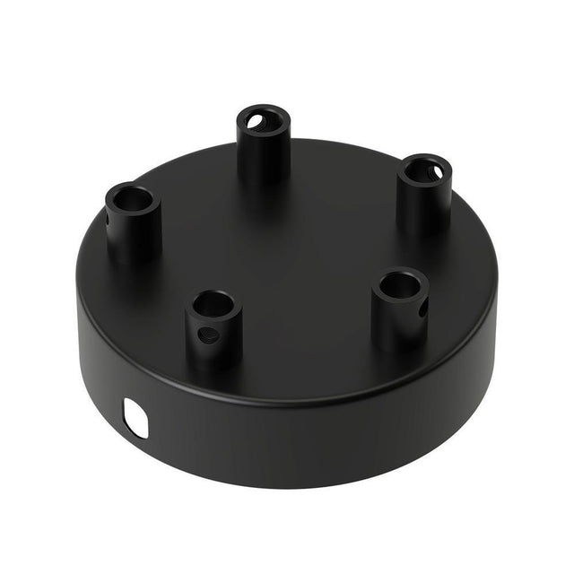 Calex - FL-CP-940070 CLX - Calex Calex Metal Ceiling Rose 100mm 5 Hole Black MPN = 940070