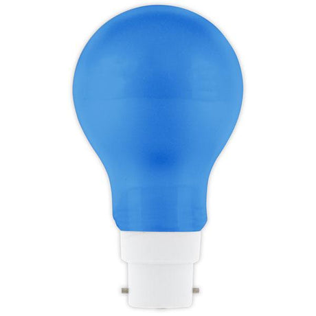 Calex - FL-CP-L1BCB CLX - Calex Calex LED GLS A60 240V 1W 12lm BC B22d Bayonet Cap Blue