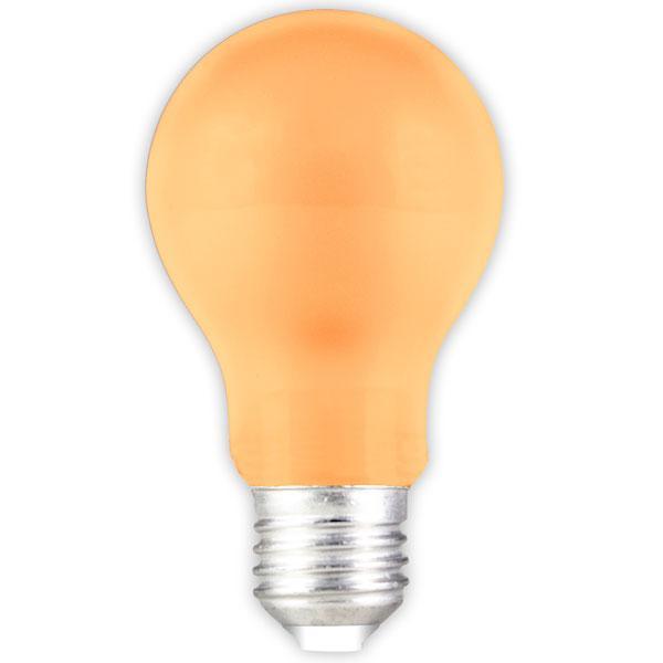 Calex - FL-CP-L1ESA CLX - Calex Calex LED GLS A60 240V 1W 12lm ES E27 Edison Screwed Cap Orange