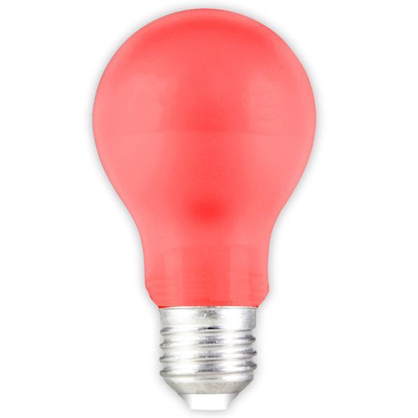 Calex - FL-CP-L1ESR CLX - Calex Calex LED GLS A60 240V 1W 12lm ES E27 Edison Screwed Cap Red