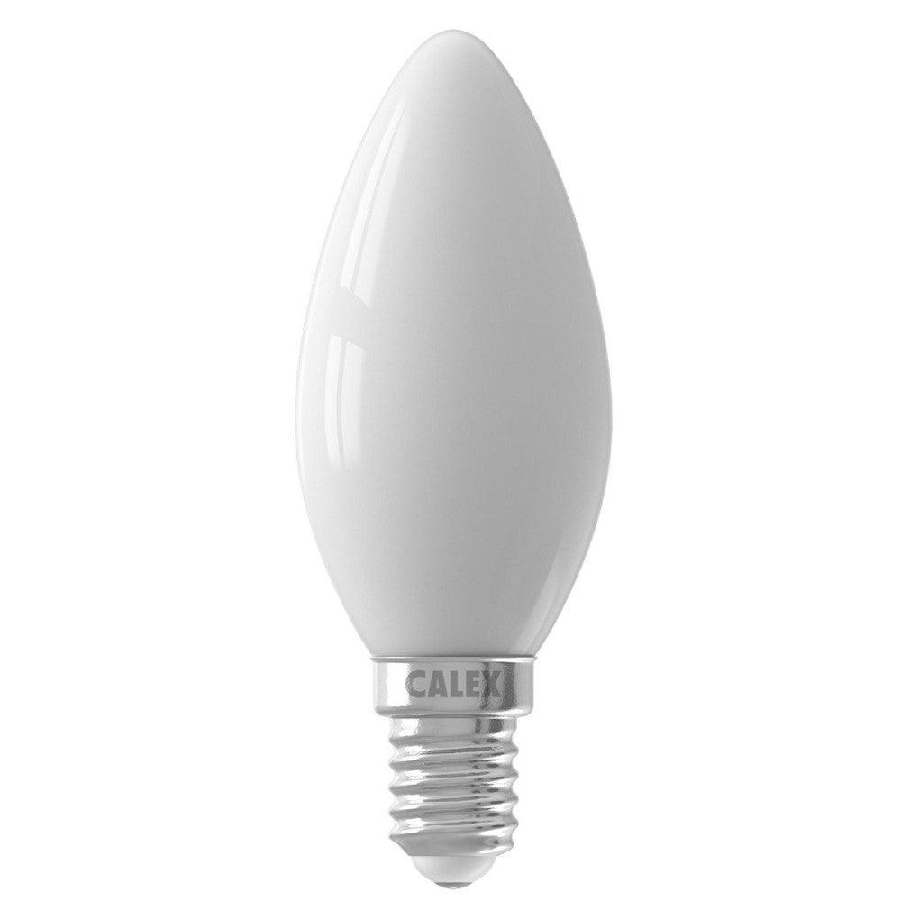 Calex - FL-CP-LCND4.5SESOVWW/DIM CLX - Calex LED Candle 240V 4.5W (40W eq.) E14 Frosted Dimmable MPN = 1101005900