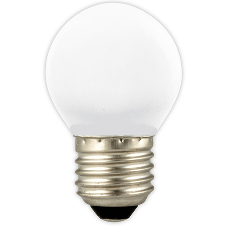 Calex - FL-CP-LRND45ESW CLX - Calex LED P45 240V 1W E27 Edison Screwed Cap WHITE