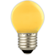 Calex - FL-CP-LRND45ESY CLX - Calex LED P45 240V 1W E27 Edison Screwed Cap YELLOW