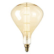 Calex - FL-CP-LSQ8ESG/GLS/DIM CLX - Calex Calex LED Long Filament 240V 8W E27 Edison Screwed Cap Gold 2200K Dimmable