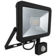 Crompton Lamps - FL-CP-12615 CRO - Crompton Lamps Phoebe Atlas LED Mini Floodlight With PIR 30W 240V 4000K Black IP65 - Manufacturers part Number = 12615EAN Number = 5055579312615