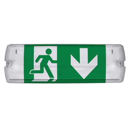 Crompton Lamps - FL-CP-13971 CRO - Crompton Lamps Crompton LED Emergency Lighting Krios LED Emergency Bulkhead 4W 200lm 6500K Crompton Part Number = 13971