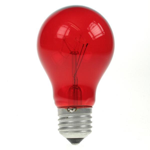 Crompton Lamps - FL-CP-15ESTR CRO - Crompton Lamps Light Bulb 240V 15 Watt ES E27 Edison Screwed Cap T-RED