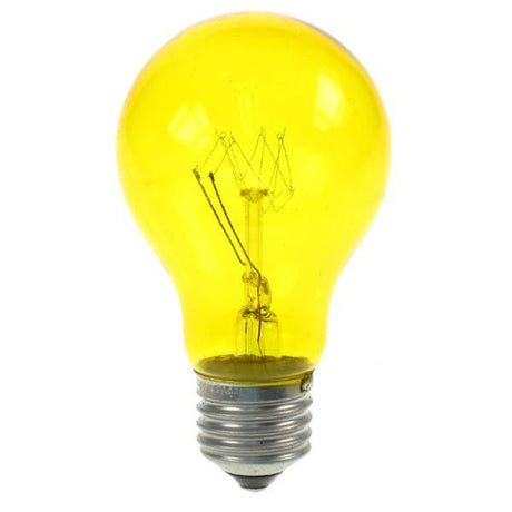 Crompton Lamps - FL-CP-15ESTY CRO - Crompton Lamps Light Bulb 240V 15 Watt ES E27 Edison Screwed Cap T-YELLOW