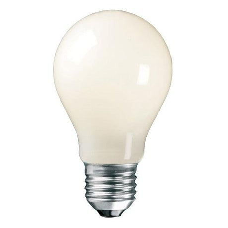 Crompton Lamps - FL-CP-15ESW CRO - Crompton Lamps 15WES-GLZ GLS 240V 15W E27 WHITE Light Bulbs Lamps