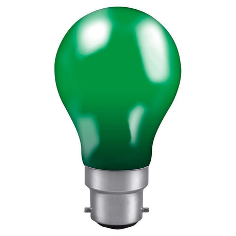 Crompton Lamps - FL-CP-25BCG CRO - Crompton Lamps Crompton Lamps Colourglazed GLS 240V 25W B22d Green B22d Bayonet BC Green