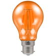 Crompton Lamps - FL-CP-L4.5BCA CRO - Crompton Lamps LED Filament Harlequin GLS 4.5W 240V BC Orange MPN = 13698