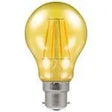 Crompton Lamps - FL-CP-L4.5BCY CRO - Coloured LED GLS