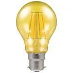 Crompton Lamps - FL-CP-L4.5BCY CRO - Coloured LED GLS