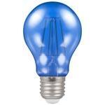 Crompton Lamps - FL-CP-L4.5ESB CRO - Crompton Lamps LED Filament Harlequin GLS 4.5W 240V ES Blue - Manufacturers part Number = 13667EAN Number = 5055579313667