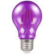 Crompton Lamps - FL-CP-L4.5ESPU CRO - Crompton Lamps LED Filament Harlequin GLS 4.5W 240V ES Purple MPN = 13742