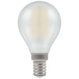 Crompton Lamps - FL-CP-LRND45SESO/4VWW CRO - Crompton Lamps Crompton LED Filament Round 4W 240V Very Warm White E14 Small Edison Screwed Cap Pearl