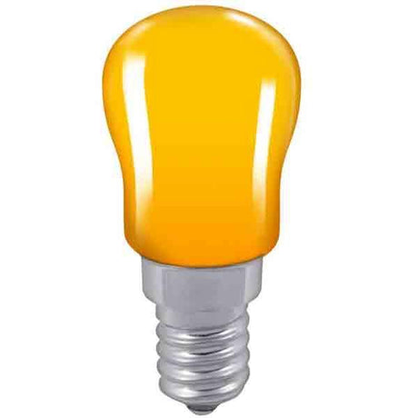 Crompton Lamps - FL-CP-PYG15SESA CRO - Crompton Lamps Crompton Lamps Pygmy 240 Volts 15 Watts SES Amber E14 Small Screw Amber