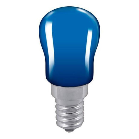 Crompton Lamps - FL-CP-PYG15SESB CRO - Crompton Lamps Crompton Lamps Pygmy 240 Volts 15 Watts SES Blue E14 Small Screw Blue