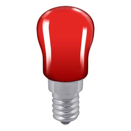 Crompton Lamps - FL-CP-PYG15SESR CRO - Crompton Lamps Crompton Lamps Pygmy 240 Volts 15 Watts SES Red E14 Small Screw Red