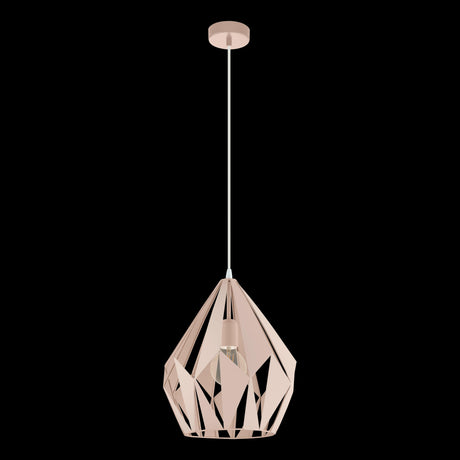 EGLO - 49024 - EGLO Lighting Indoor Pendant Light Fitting CARLTON-P - 49024 1X60W Warranty =