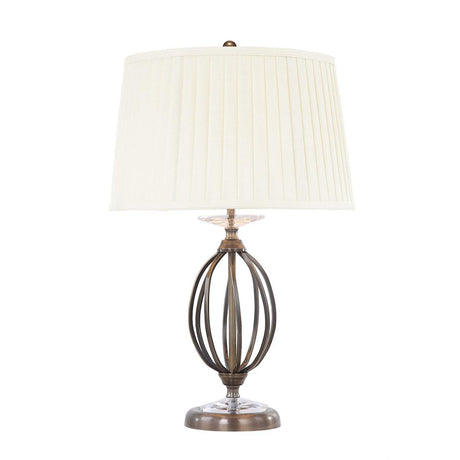 Elstead Lighting - AG-TL-AGED-BRASS - Elstead Lighting Table Lamp from the Aegean range. Aegean 1 Light Table Lamp Product Code = AG-TL-AGED-BRASS