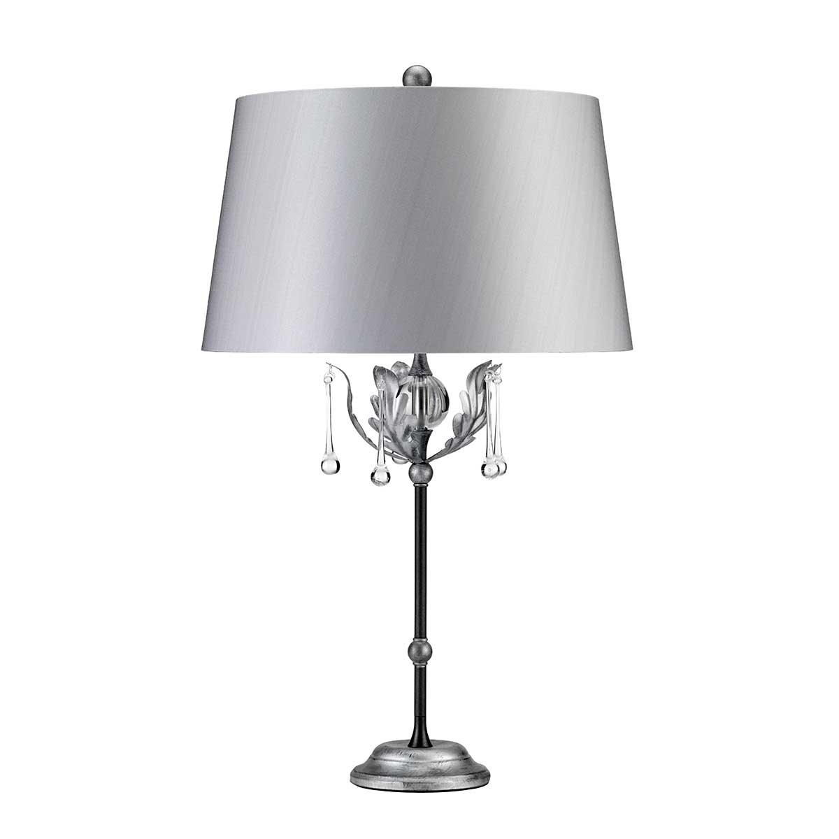 Elstead Lighting - AML-TL-BLK-SIL - Elstead Lighting Table Lamp from the Amarilli range. Amarilli 1 Light Table Lamp Product Code = AML-TL-BLK-SIL