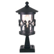 Elstead Lighting - BL12-BLACK - Elstead Lighting Pedestal Lantern from the Hereford range. Hereford 1 Light Pedestal Lantern Product Code = BL12-BLACK