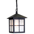 Elstead Lighting - BL18B-BLACK - Elstead Lighting Outdoor Hanging from the Winchester range. Winchester 1 Light Chain Lantern Product Code = BL18B-BLACK