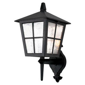 Elstead Lighting - BL46M-BLACK - Elstead Lighting Outdoor Wall Light from the Canterbury range. Canterbury 1 Light Wall Up Lantern Product Code = BL46M-BLACK