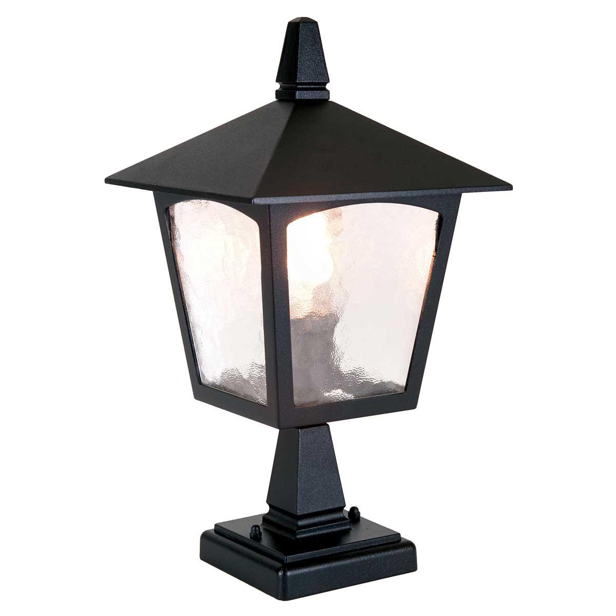 Elstead Lighting - BL7-BLACK - Pedestal Lantern