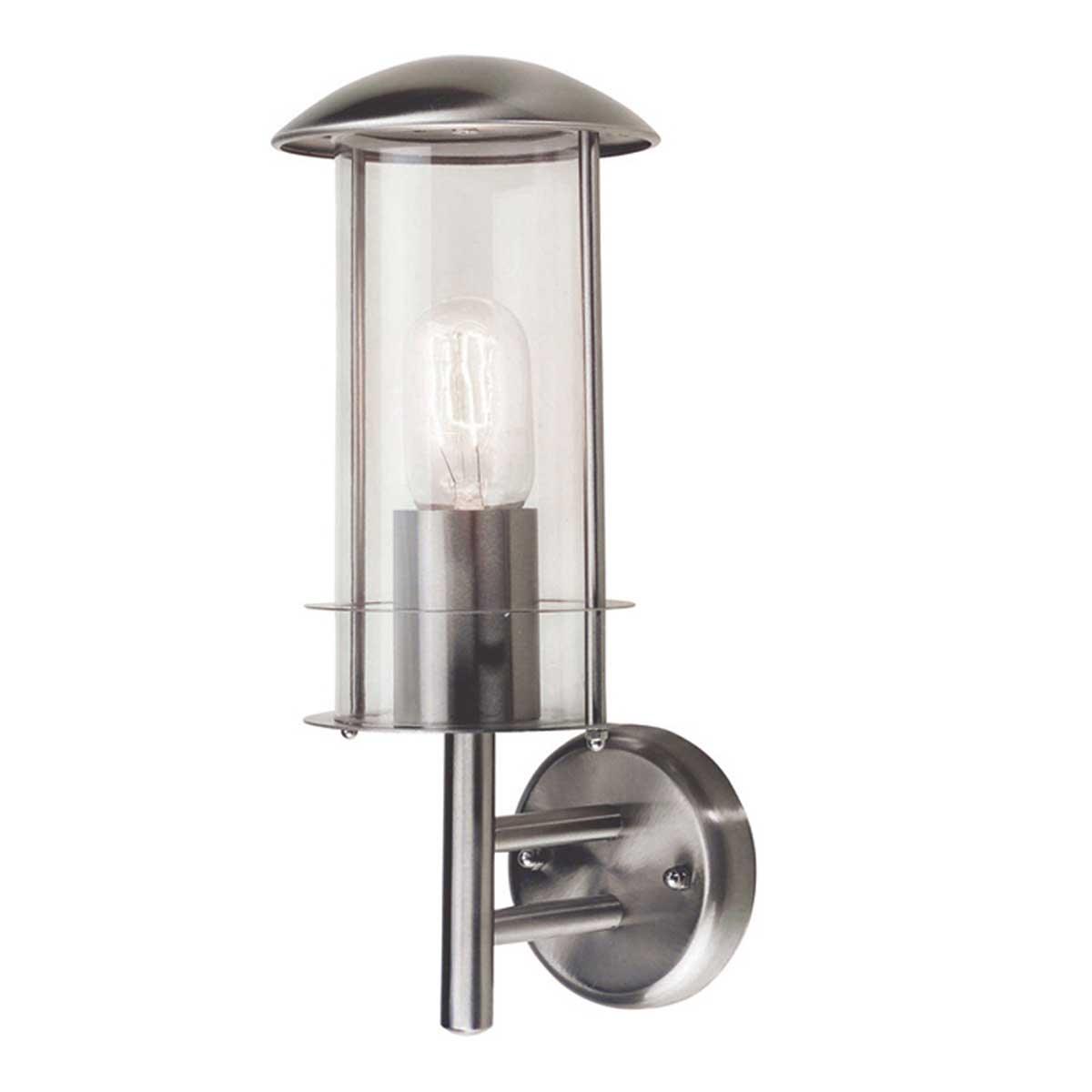 Elstead Lighting - BRUGES-ST-STEEL - Outdoor Wall Light