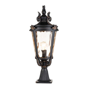 Elstead Lighting - BT3-L - Elstead Lighting Pedestal Lantern from the Baltimore range. Baltimore 1 Light Large Pedestal Lantern Product Code = BT3-L