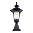 Elstead Lighting - CC3-S-BK - Pedestal Lantern