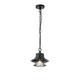 Elstead Lighting - COPENHAGEN8-BK - Elstead Lighting Outdoor Hanging from the Copenhagen range. Copenhagen 1 Light Chain Lantern Product Code = COPENHAGEN8-BK