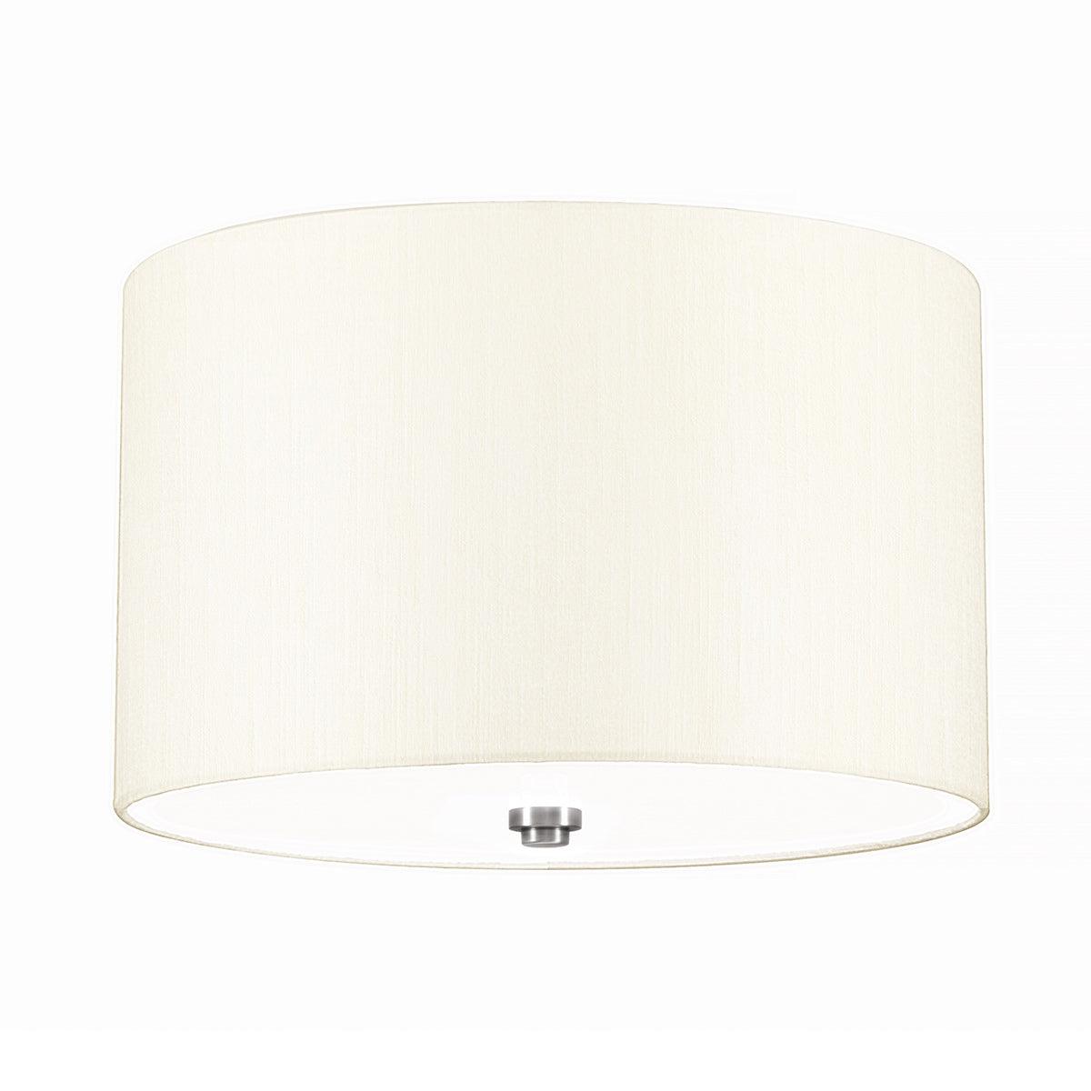 Elstead Lighting - DL-FLETCHER14-3LT-IV-PC - Ceiling Flush