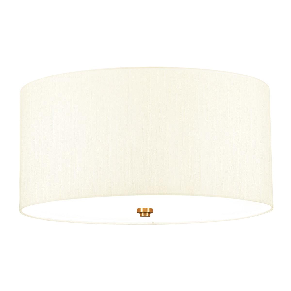 Elstead Lighting - DL-FLETCHER18-3LT-IV-AB - Ceiling Flush