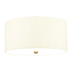 Elstead Lighting - DL-FLETCHER18-3LT-IV-AB - Ceiling Flush