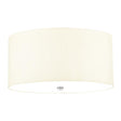 Elstead Lighting - DL-FLETCHER18-3LT-IV-PC - Designer's Lightbox Ceiling Flush from the Fletcher Flush range. Fletcher 18" Flush Product Code = DL-FLETCHER18-3LT-IV-PC